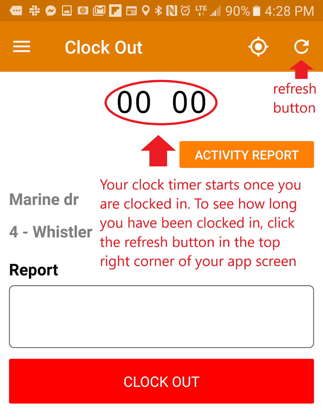 How to Clock In From The App VeriClock