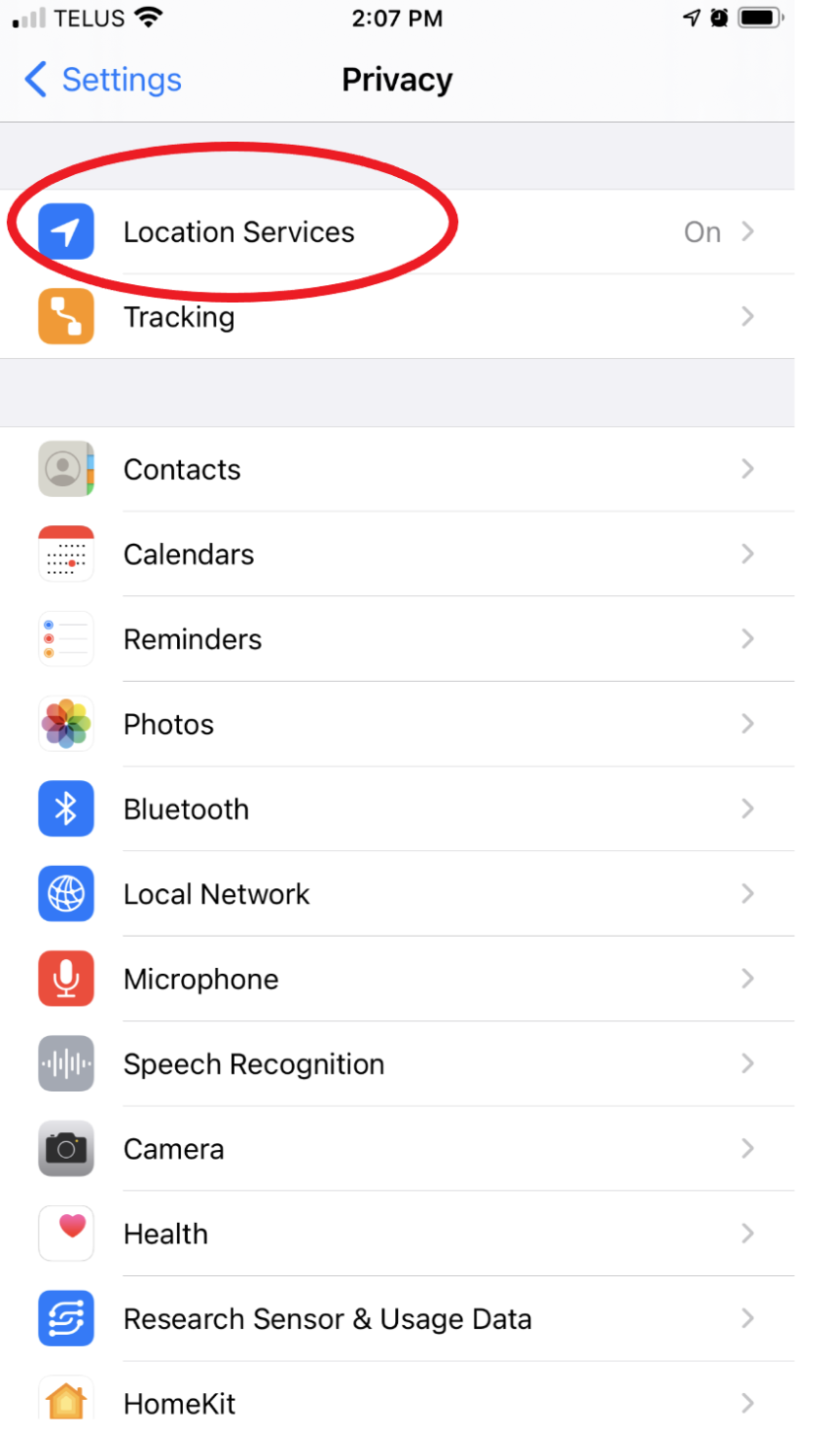 How to Configure your iPhone settings for GPS tracking VeriClock