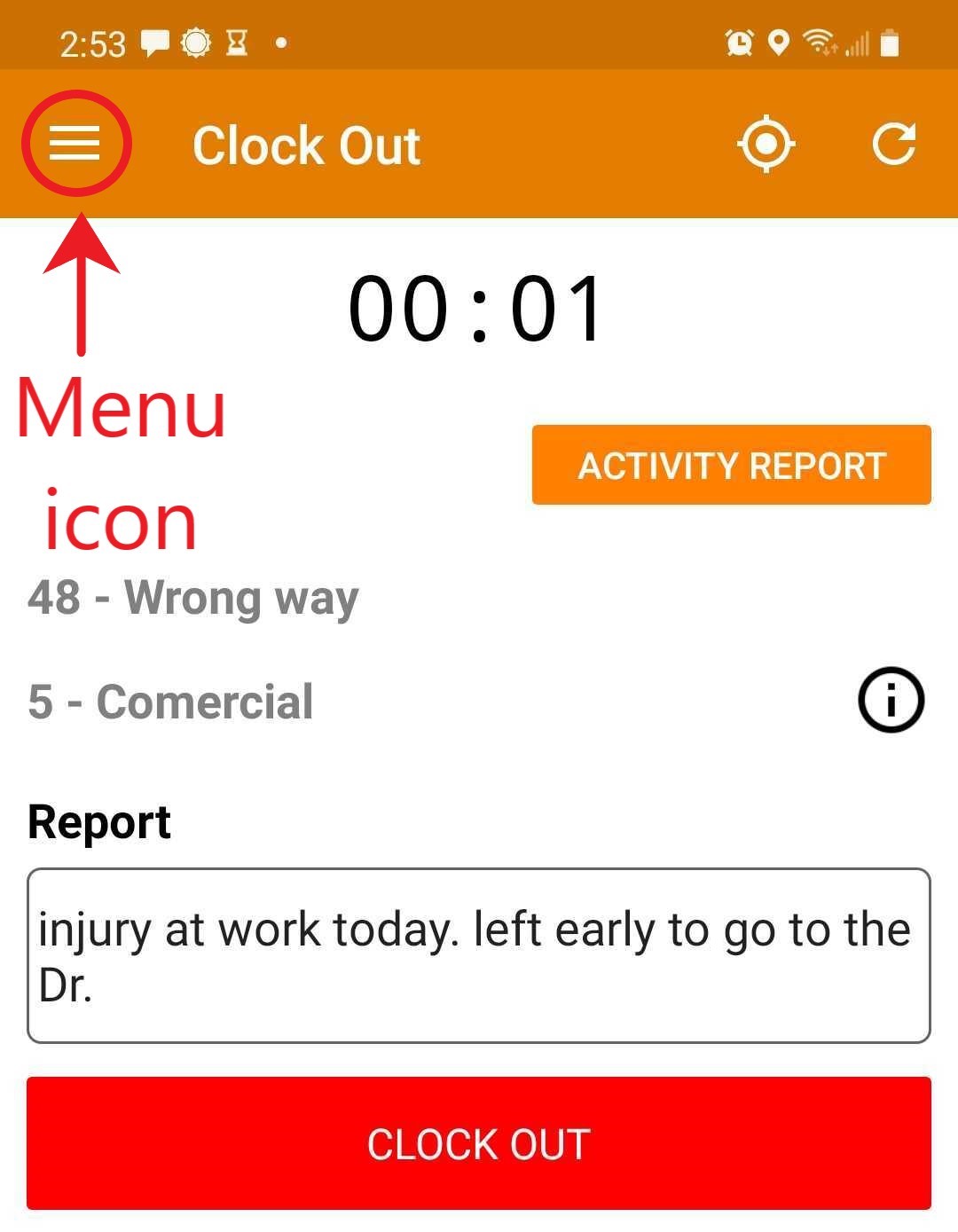 How to Use Clock in/out Reports VeriClock